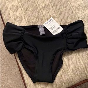 Black bathing suit bottom